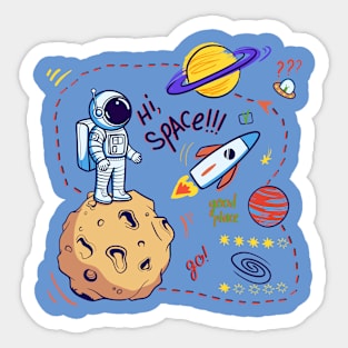 Galactic Encounter: resident alien Sticker